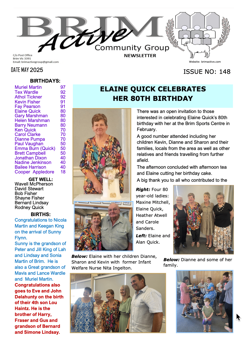 Brim Active Newsletter May 2025
